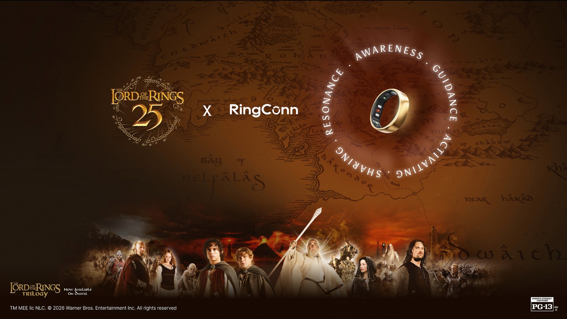 RingConn × Lord of the Rings — hero